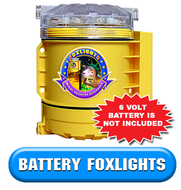 Battery Foxlight - Night Predator Deterrent